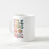 Mug Petits Esprits Grande Magie Citation Rétro Enseign (Devant gauche)