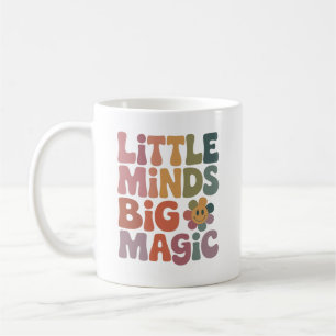Mug Petits Esprits Grande Magie Citation Rétro Enseign