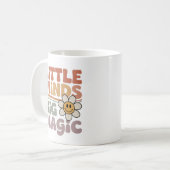 Mug Petits Esprits Grands Rêves Citation Rétro Enseign (Devant gauche)