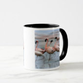 Mug Petits Flamants en mouvement, Phoenicopterus (Devant droit)