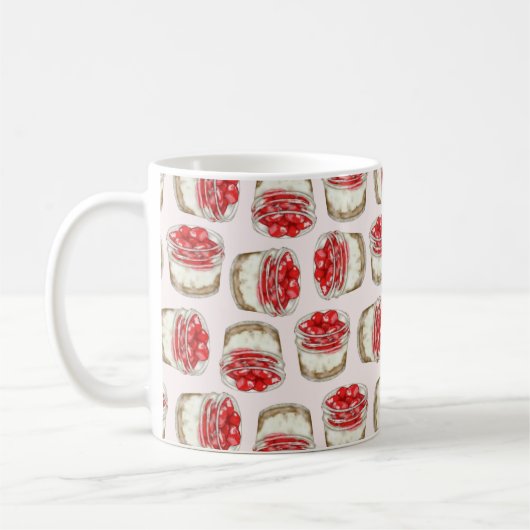 Mug Petits gâteaux au fromage à la cerise - Musique ro (Gauche)
