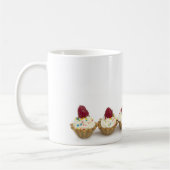 Mug petits gâteaux avec des framboises (Gauche)