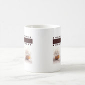 Mug Petits gâteaux blancs sur les articles Brown (Centre)