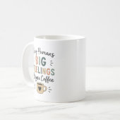 Mug Petits Humains Grands Sentiments Encore Plus de Ca (Devant gauche)