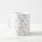 Mug petits lapins blancs (Devant gauche)