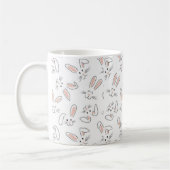 Mug petits lapins blancs (Gauche)
