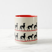 Mug Petits lévriers italiens (Centre)