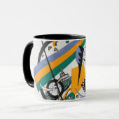 Mug Petits Mondes IV, Abstraits, Wassily Kandinsky (Devant gauche)