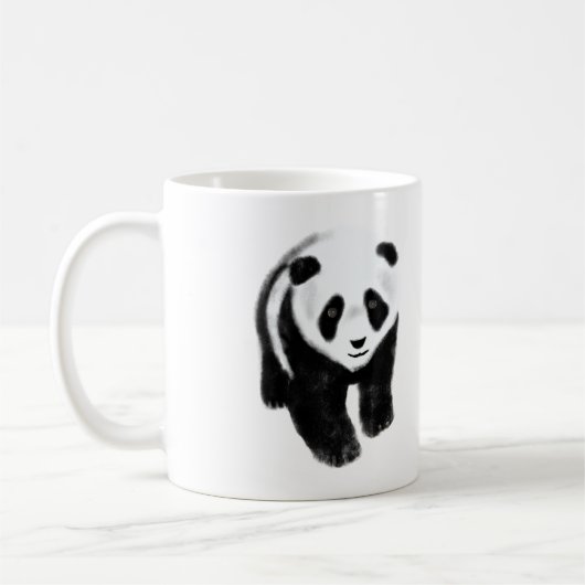 Mug Petits ours panda brouillés mignons (Gauche)