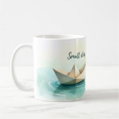 Mug Petits Pas Mènent À De Grands Endroits (Gauche)