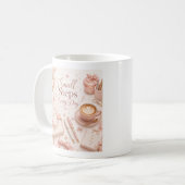 Mug Petits pas quotidiens motivants modifiables (Devant gauche)