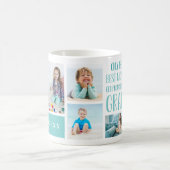 Mug Petits Petits-Enfants Photo Collage (Centre)