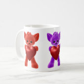 Mug petits renards doux (Devant gauche)