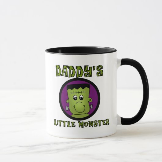 Mug Petits T-shirts et cadeaux du monstre du papa (Droite)