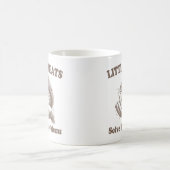 Mug Petits Traitements résoudre de gros problèmes Écur (Centre)