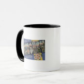 Mug Petoskey, Michigan - Scènes de grandes lettres (Devant gauche)