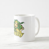 Mug Petrifier le patriarcat Medusa Gorgon féministe (Devant droit)