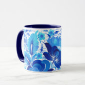 Mug Petrikivka art traditionnel ukrainien (Devant gauche)