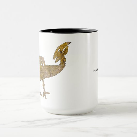 Mug Petroglyph UFO Talking Canyons, Nouveau-Mexique (Centre)