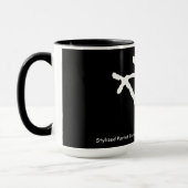 Mug Pétroglyphe d'un perroquet stylisé (Gauche)