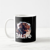 Mug Pets Simple Modern Cool Nge Name And Photo  (Gauche)