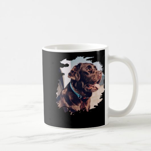 Mug Pets Simple Modern Cool Tygraphy Name And Photo (Droite)