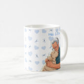 Mug Pet's Simple Modern Name and Photo (Devant droit)