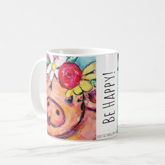 Mug Pétunia (Devant gauche)