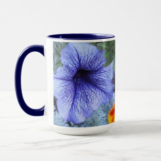 Mug Petunia pourpre (Gauche)