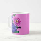 Mug pétunias (Devant gauche)