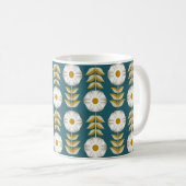 Mug Petunias blancs (Devant droit)