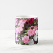 Mug Pétunias Fleurs roses et blanches (Centre)