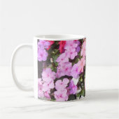 Mug Pétunias Fleurs roses et blanches (Gauche)