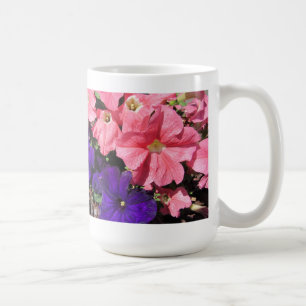Mug Pétunias roses et violets
