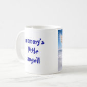 Mug Peu d'ange de la maman ! (Devant gauche)