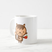 Mug Peu de fille rouge de capuchon (Devant gauche)