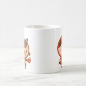 Mug Peu de fille rouge de capuchon (Centre)