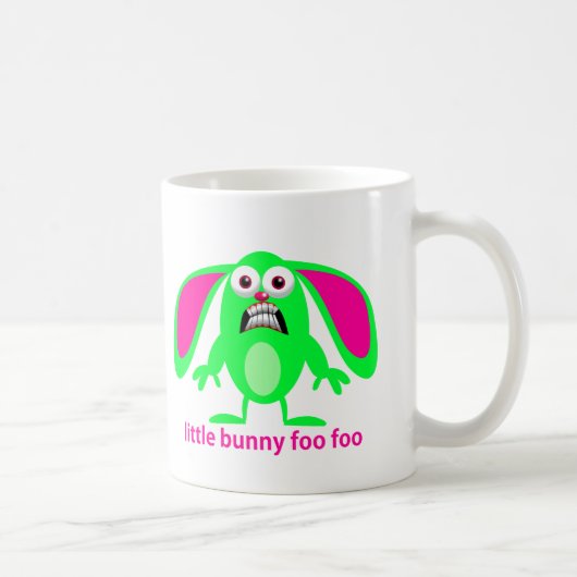 Mug Peu de lapin Foo Foo (Droite)