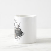 Mug PEU DE TÉMOINS vintages D'Halloween (Centre)