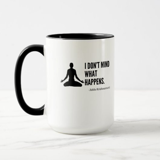 Mug Peu importe ce qui arrive (Gauche)