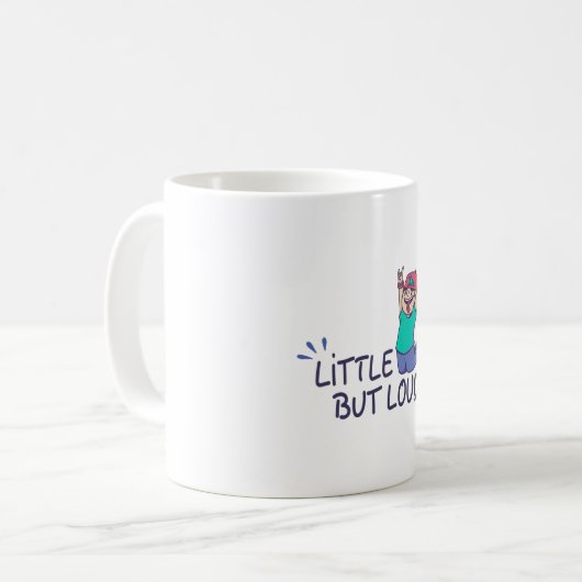 Mug Peu mais bruyant (Devant gauche)