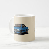 Mug Peugeot acculant 505 - bleu - (Devant gauche)