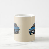 Mug Peugeot acculant 505 - bleu - (Centre)