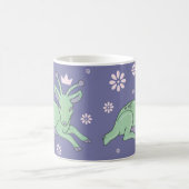 Mug Peuple de cerfs extraterrestres Art folklorique | (Centre)