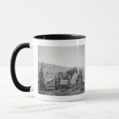 Mug Peuple de Cree de Natif américain du Canada (Gauche)