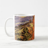 Mug Peupliers sur une route à travers des collines par (Gauche)
