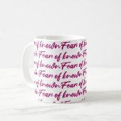 Mug Peur du connu (Devant gauche)