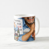 Mug Peur du pourboire (Devant droit)