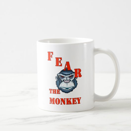 Mug peur du singe (Droite)