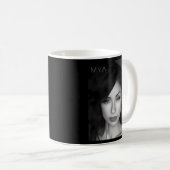 Mug Peut approcher le noir blanc (Devant droit)
